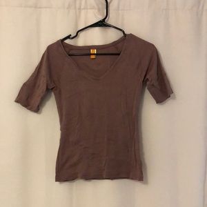 Lucy purple c-neck